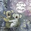 Bild von STARLIGHT KOALA BIRTHDAY FOIL CARD
