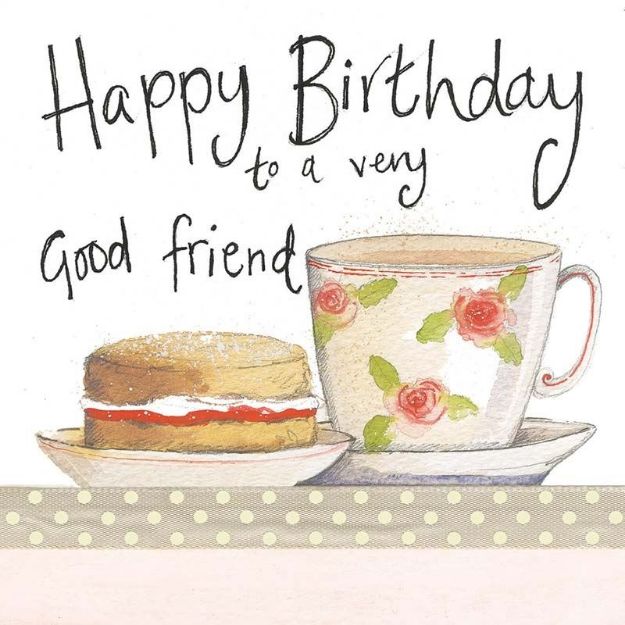 Bild von GOOD FRIEND BIRTHDAY CARD