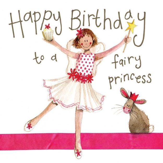 Bild von FAIRY PRINCESS BIRTHDAY CARD