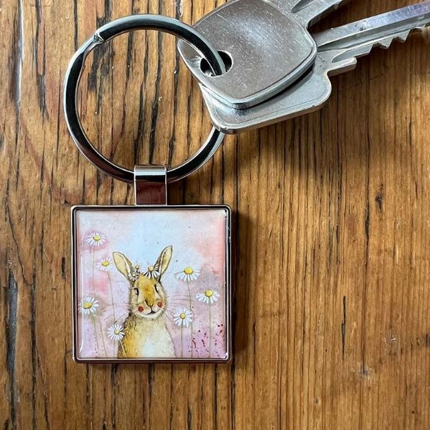 Bild von Rabbit and Daisies