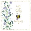 Bild von BEE SILVER WEDDING SPARKLE CARD