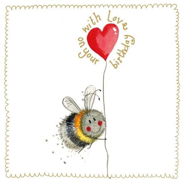 Bild von BEE SENDING LOVE SPARKLE CARD
