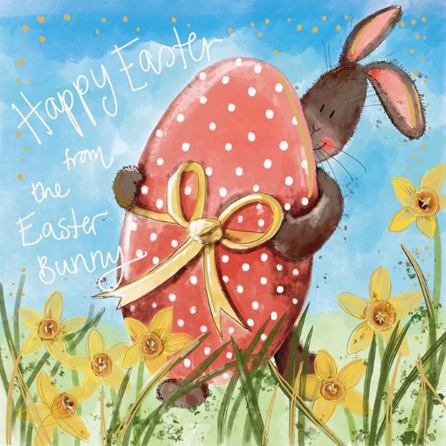 Bild von SPRS77 HUGE EGG EASTER CARD