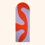 Bild von ARCHY Exercise Mat - Axel print (red and lavender)