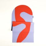 Bild von ARCHY Exercise Mat - Axel print (red and lavender)