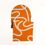 Bild von ARCHY Exercise Mat - Bari print (orange and white)