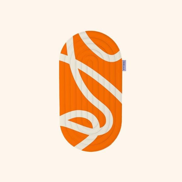Bild von GALÉ Comfort Pad - Bari print (orange and white)