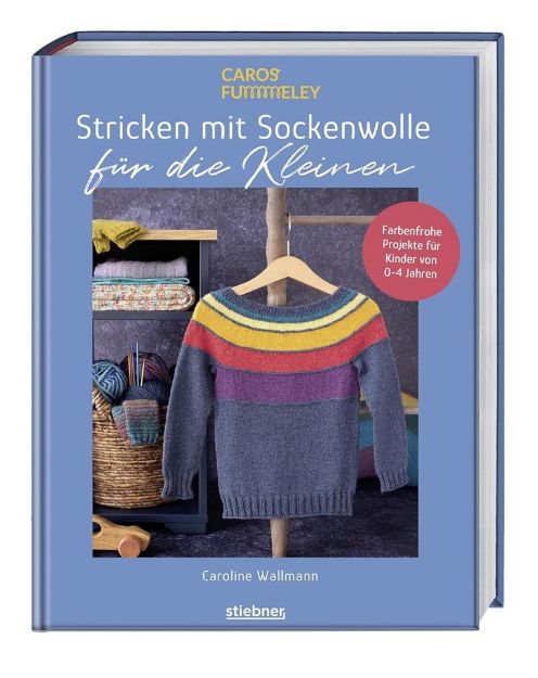Bild von Wallmann C: Stricken mit Sockenwolle fürdie Kleinen