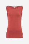 Bild von Tanktop Bambus high-neck in erdrot von The Spirit of Om