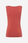 Bild von Tanktop Bambus high-neck in erdrot von The Spirit of Om