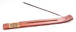 Bild von Spirale - Halter aus rotem Holz