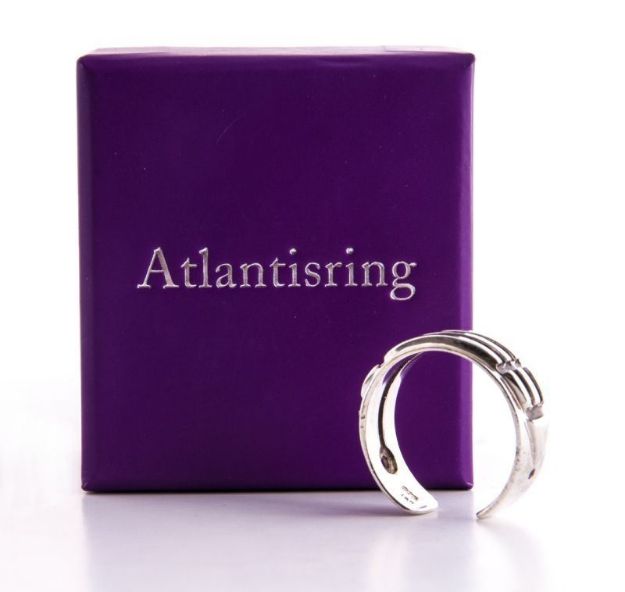 Bild von Atlantisring Silber (Damengrösse)