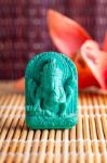 Bild von Ganesha aus Türkis Miniatur