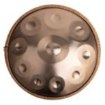 Bild von Handpan kupfergold 10 Töne 440Hz