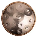 Bild von Handpan kupfergold 12 Töne 440Hz