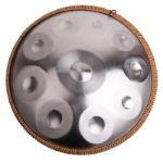 Bild von Handpan silber 10 Töne 432Hz