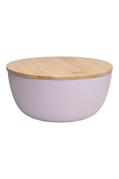 Bild von Schüssel mit Bambusdeckel PLAIN 18,5 cm