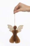 Bild von Papieranhänger GOLD ANGEL