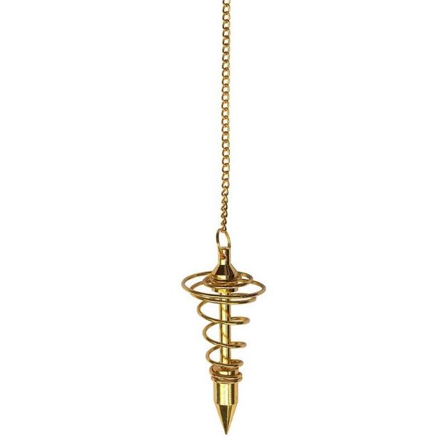 Bild von Pendel grosse Spirale 5/6.5 cm, Messing