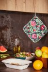 Bild von Pot Mat Cotton Rose Garden - Ulster Weavers