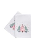 Bild von Napkin Cotton Frosty Trees 2PK - Ulster Weavers