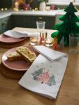 Bild von Napkin Cotton Frosty Trees 2PK - Ulster Weavers