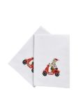 Bild von Napkin Cotton Sunny Santa 2PK - Ulster Weavers