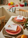 Bild von Napkin Cotton Sunny Santa 2PK - Ulster Weavers