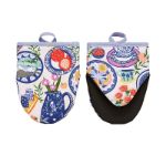Bild von Mediterranean Plates Microwave Mitts - Ulster Weavers