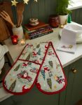 Bild von Tis Season Double Oven Glove - Ulster Weavers