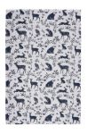 Bild von Forest Friends Navy Tea Towel 2PK - Ulster Weavers