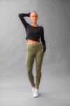 Bild von Leggings Yoga and Run in grün von The Spirit of OM