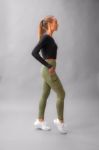 Bild von Leggings Yoga and Run in grün von The Spirit of OM