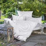 Bild von CH-Mass: Kissenbezug 65/100 einzeln - Silver-Gold-Dream - silber-grau/ bei