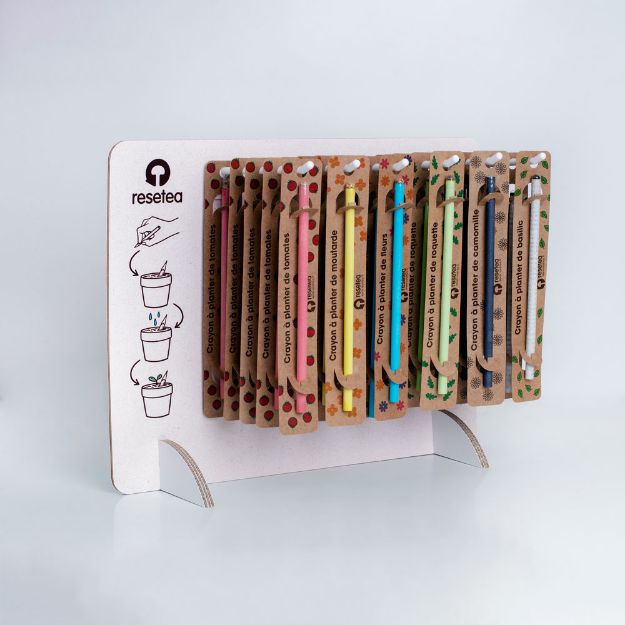 Bild von Exposant crayons à planter (72 pcs)