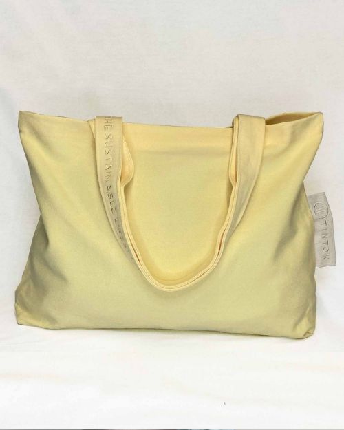 Bild von Rima Canvas Pastel Yellow Umhängetasche