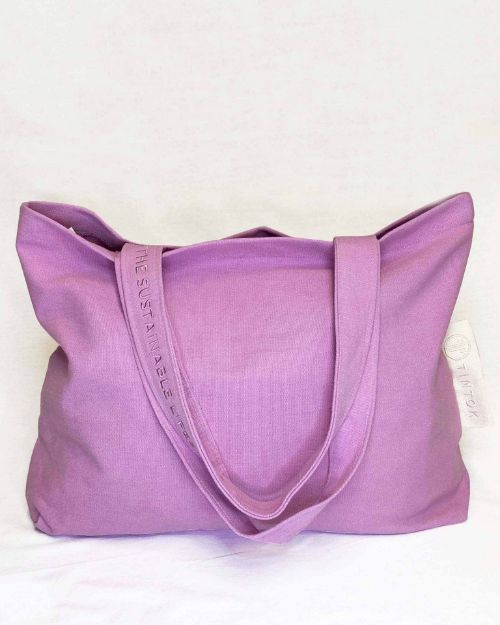Bild von Rima Canvas Purple Umhängetasche