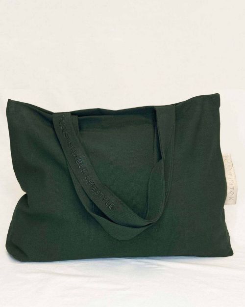 Bild von Rima Canvas Forest Green Umhängetasche
