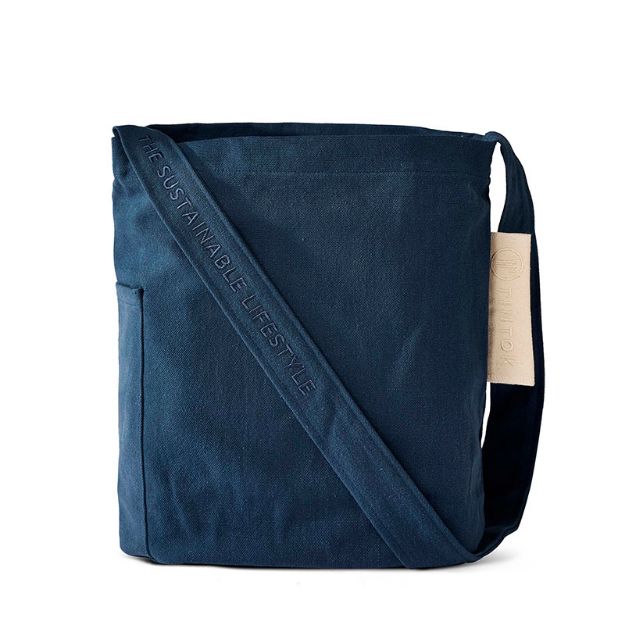 Bild von Mira Canvas Dark Denim Umhängetasche