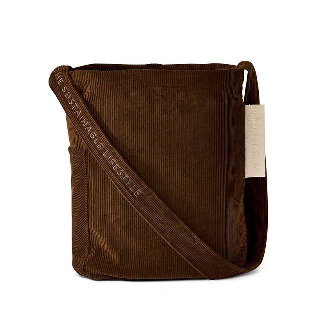 Bild von Mati Corduroy Brown Umhängetasche