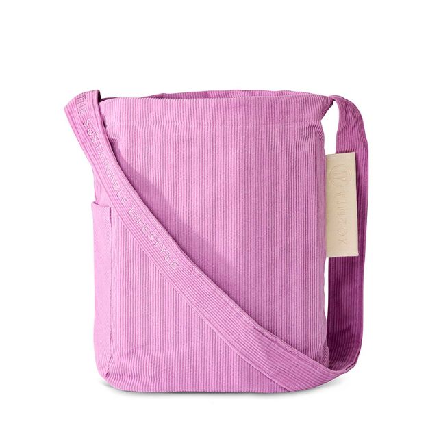 Bild von Mati Corduroy Purple Umhängetasche