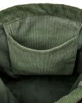 Bild von Mati Corduroy Forest Green Umhängetasche