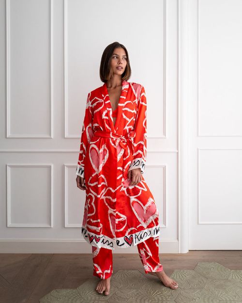 Bild von Kimono Kiss Me XS/S (Variante von PJ) - by vivi.