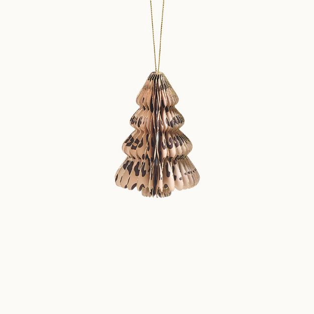 Bild von Anhänger Weihnachtsbaum aus Papier  Classic Leo 10cm  - by vivi.