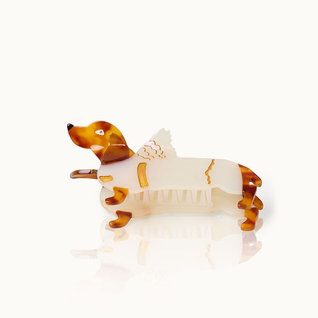 Bild von Haarklammer  Holy Sausage Dog - by vivi.