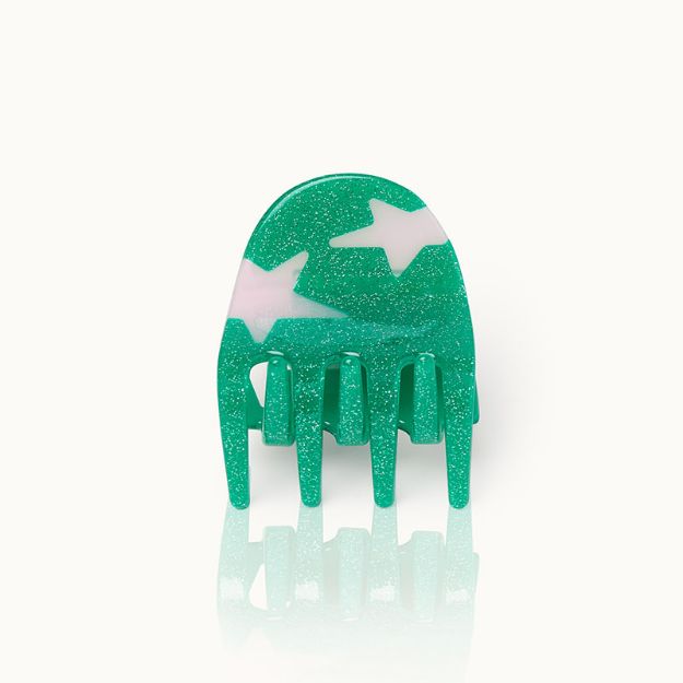 Bild von Haarklammer Star Green Glitter - by vivi.