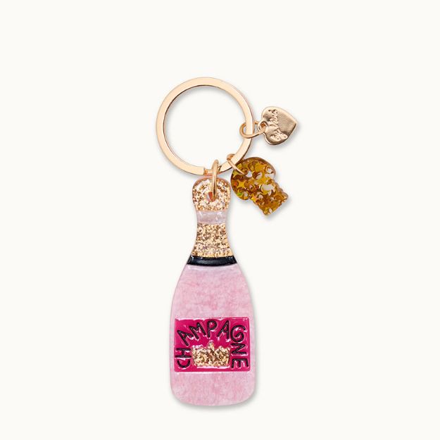 Bild von Schlüsselanhänger Champagner Pink  - by vivi.