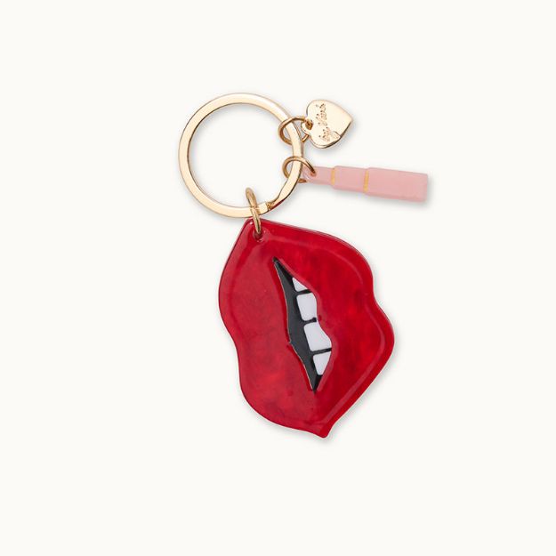 Bild von Schlüsselanhänger Lippen  - by vivi.