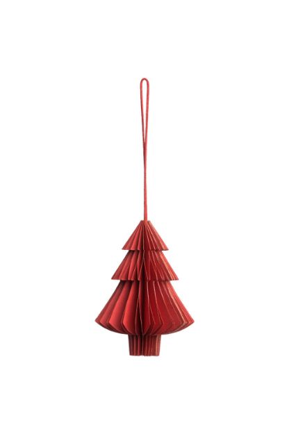 Bild von Papieranhänger RED TREE