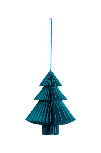 Bild von Papieranhänger PETROL TREE